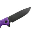 Daggerr нож Wocket Purple BW DL сталь 8Cr14MoV блэквош, рукоять FRN purple