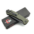 Daggerr нож Wocket Olive BW DL сталь 8Cr14MoV блэквош, рукоять FRN olive