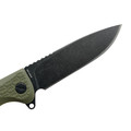 Daggerr нож Wocket Olive BW DL сталь 8Cr14MoV блэквош, рукоять FRN olive
