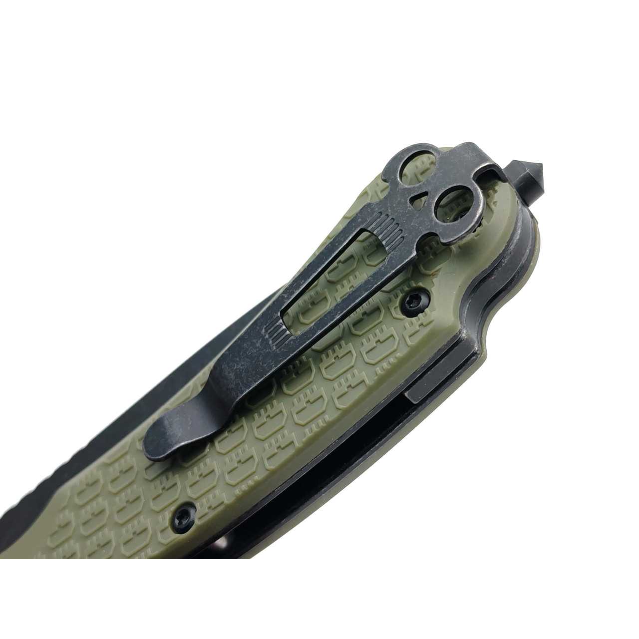Daggerr нож Wocket Olive BW DL сталь 8Cr14MoV блэквош, рукоять FRN olive