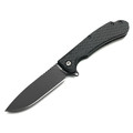 Daggerr нож Wocket All Black DL сталь 8Cr14MoV блэквош, рукоять FRN black