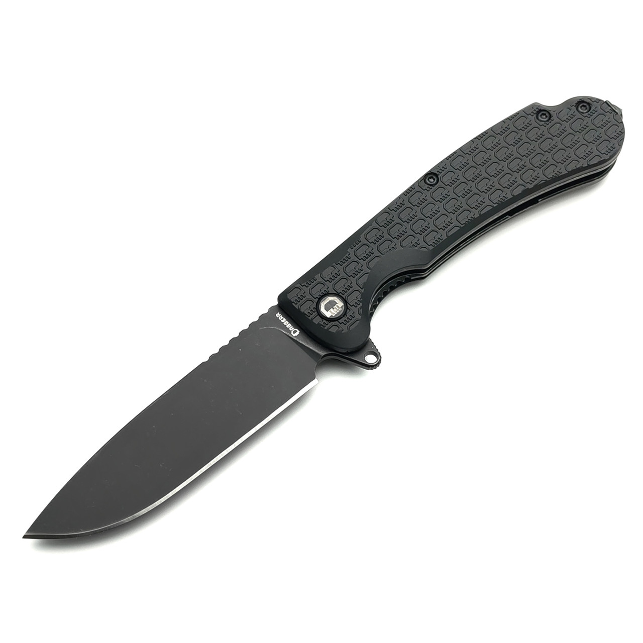 Daggerr нож Wocket All Black DL сталь 8Cr14MoV блэквош, рукоять FRN black