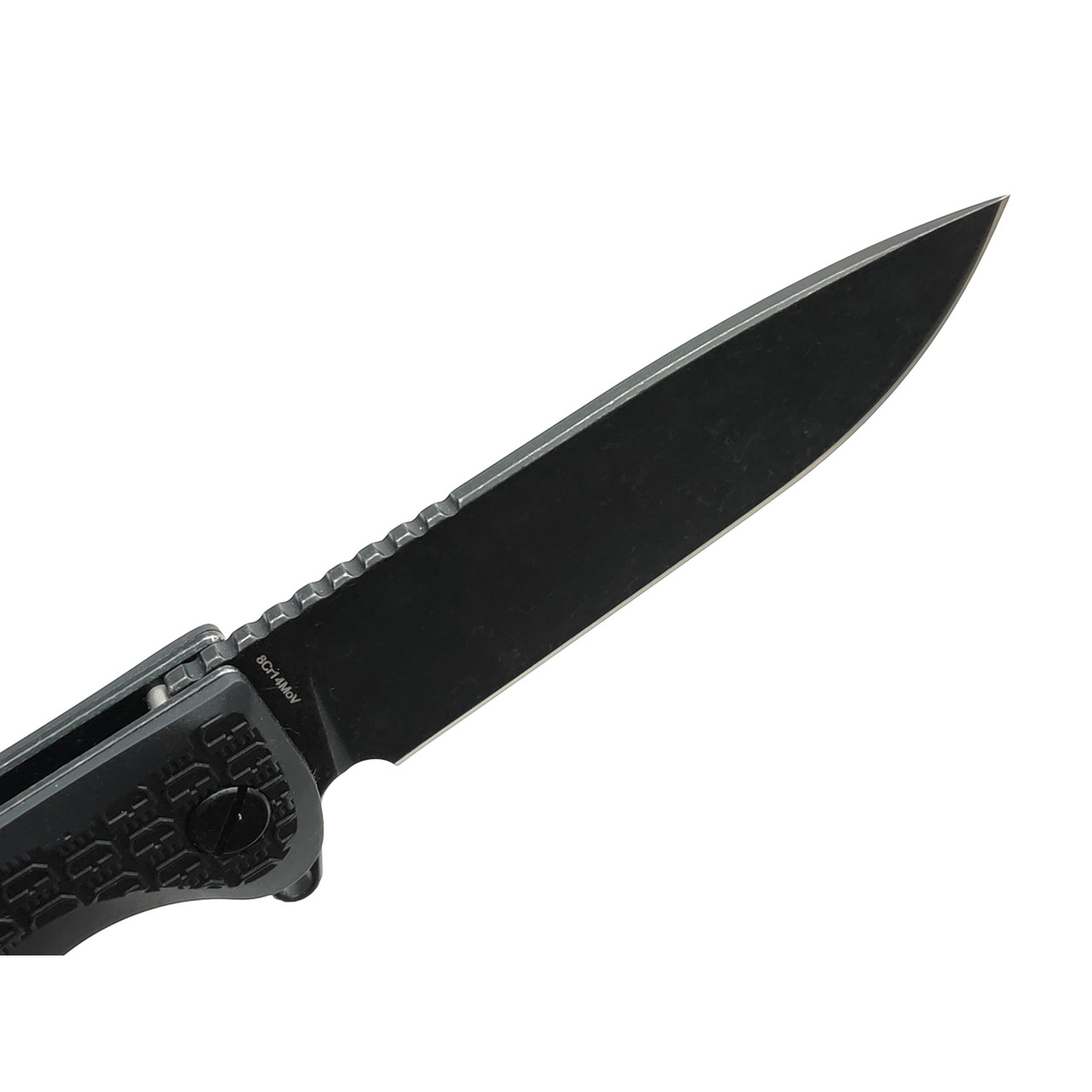 Daggerr нож Wocket All Black DL сталь 8Cr14MoV блэквош, рукоять FRN black