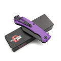 Daggerr нож Powie Purple BW DL сталь 8Cr14MoV блэквош, рукоять FRN purple Daggerr нож Powie Purple BW DL сталь 8Cr14MoV блэквош, рукоять FRN purple