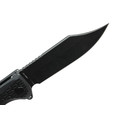 Daggerr нож Powie All Black DL сталь 8Cr14MoV блэквош, рукоять FRN black