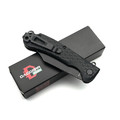 Daggerr нож Powie All Black DL сталь 8Cr14MoV блэквош, рукоять FRN black