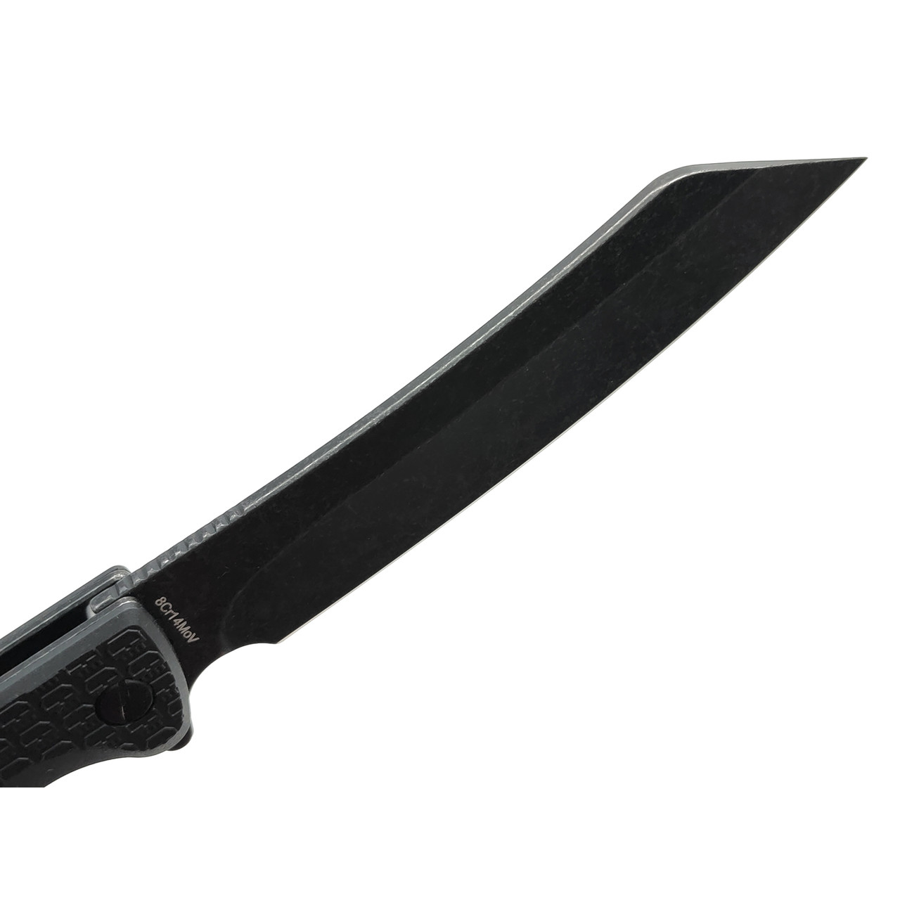 Daggerr нож Tesak All Black DL сталь 8Cr14MoV блэквош, рукоять FRN black