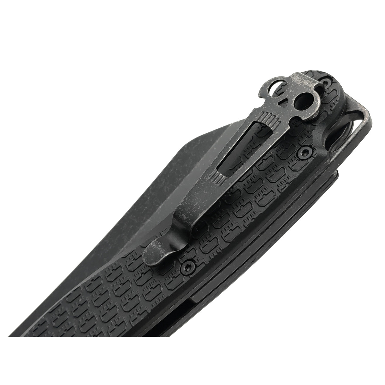 Daggerr нож Tesak All Black DL сталь 8Cr14MoV блэквош, рукоять FRN black