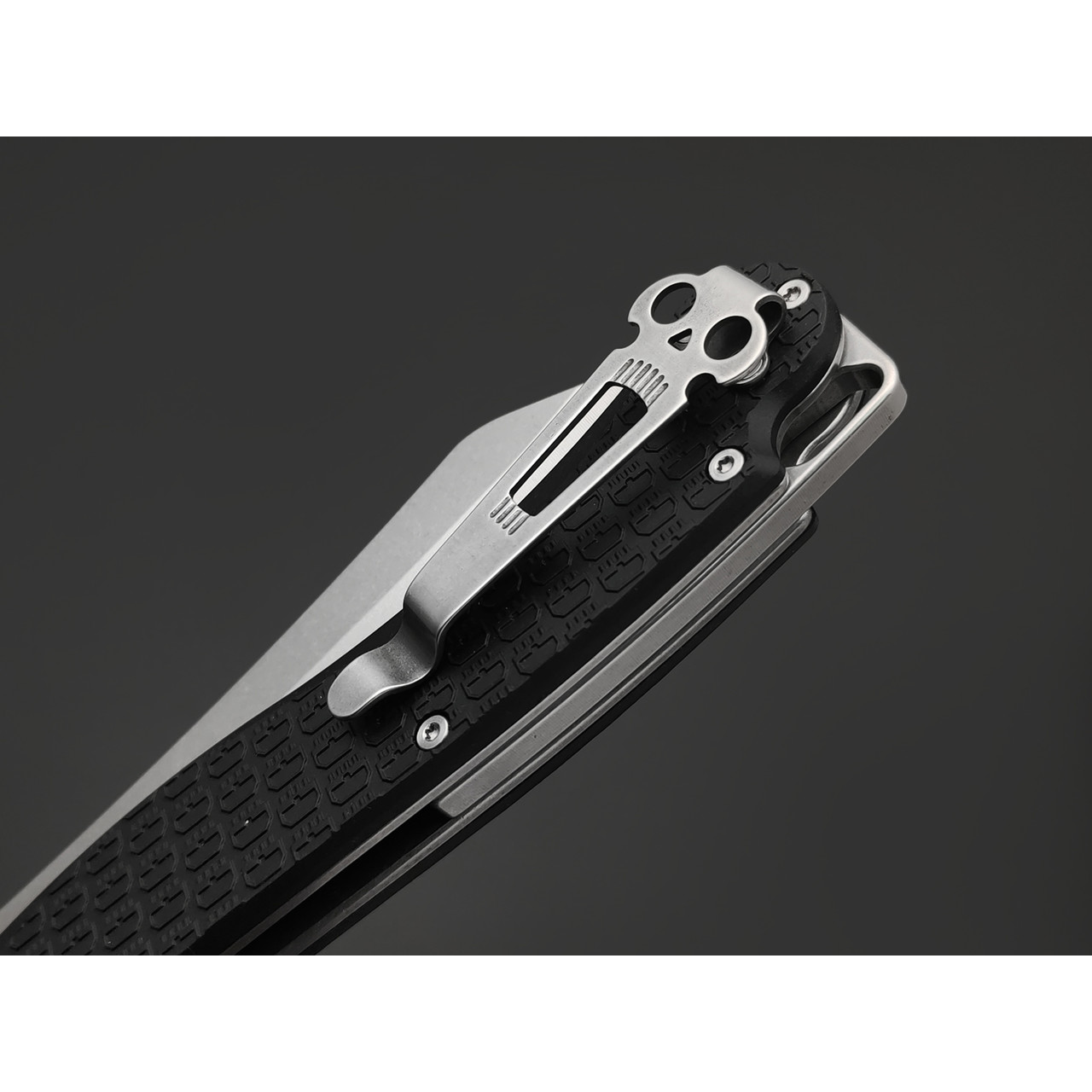 Daggerr нож Tesak Black SW DL сталь 8Cr14MoV стоунвош, рукоять FRN black