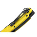 Daggerr нож Shogun Yellow BW DL сталь 8Cr14MoV блэквош, рукоять FRN yellow