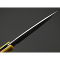 Daggerr нож Shogun Yellow Serrated SW DL сталь 8Cr14MoV стоунвош, рукоять FRN yellow Daggerr нож Shogun Yellow Serrated SW DL сталь 8Cr14MoV стоунвош, рукоять FRN yellow