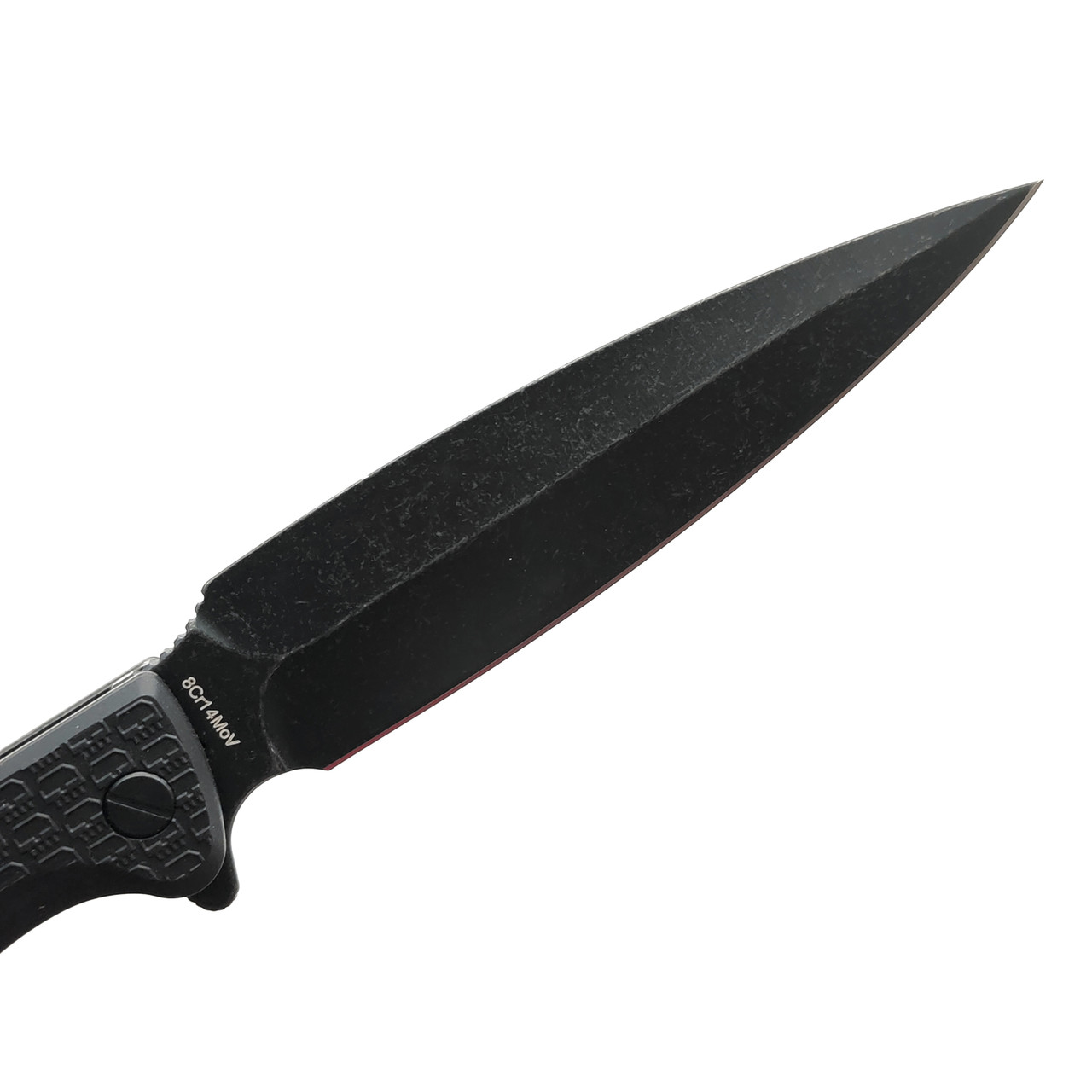 Daggerr нож Vendetta All Black DL сталь 8Cr14MoV блэквош, рукоять FRN black