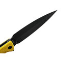 Daggerr нож Vendetta Yellow BW DL сталь 8Cr14MoV блэквош, рукоять FRN yellow