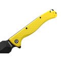 Daggerr нож Vendetta Yellow BW DL сталь 8Cr14MoV блэквош, рукоять FRN yellow