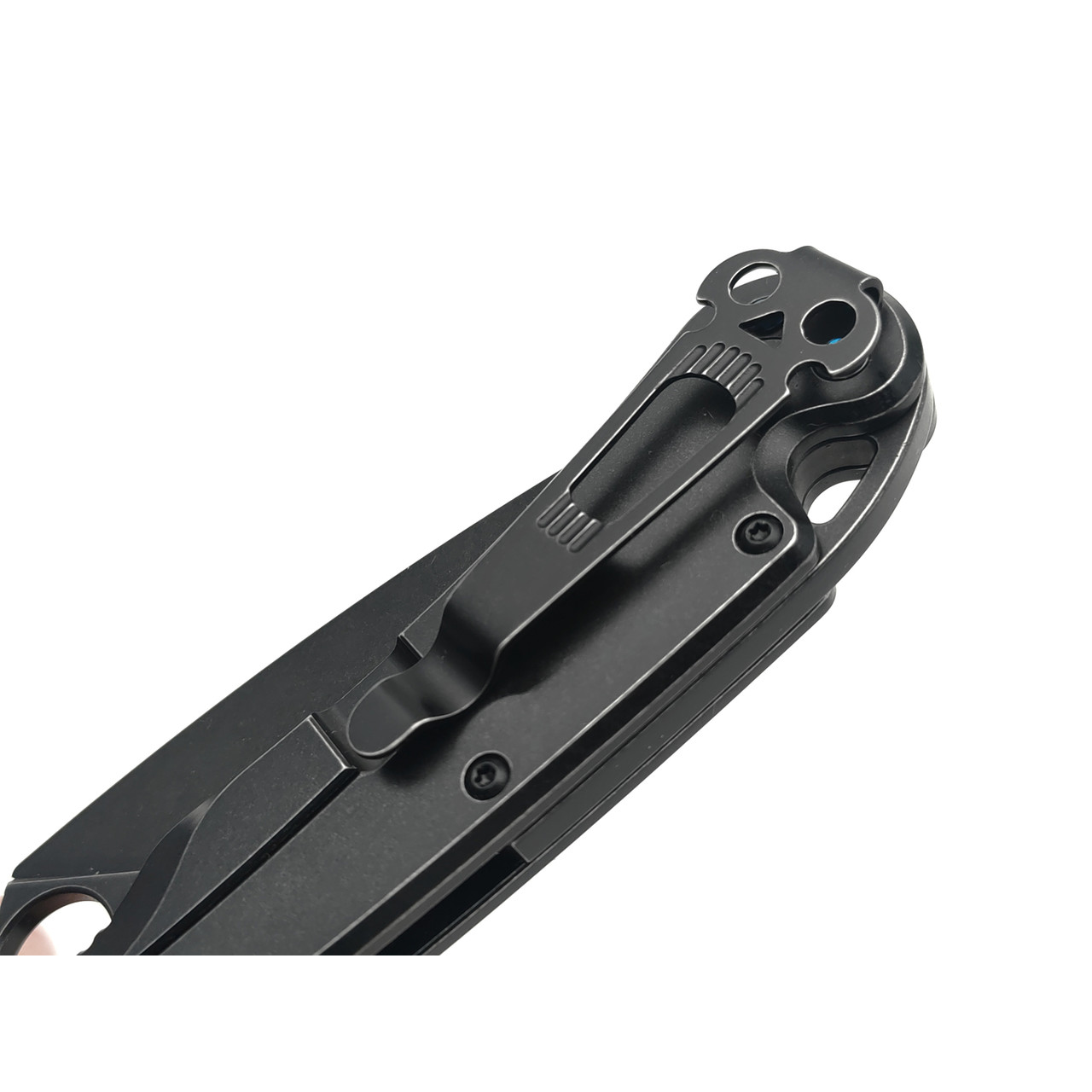 Daggerr нож Arrow Flipper frame lock all black сталь D2 блэквош, рукоять Steel блэквош
