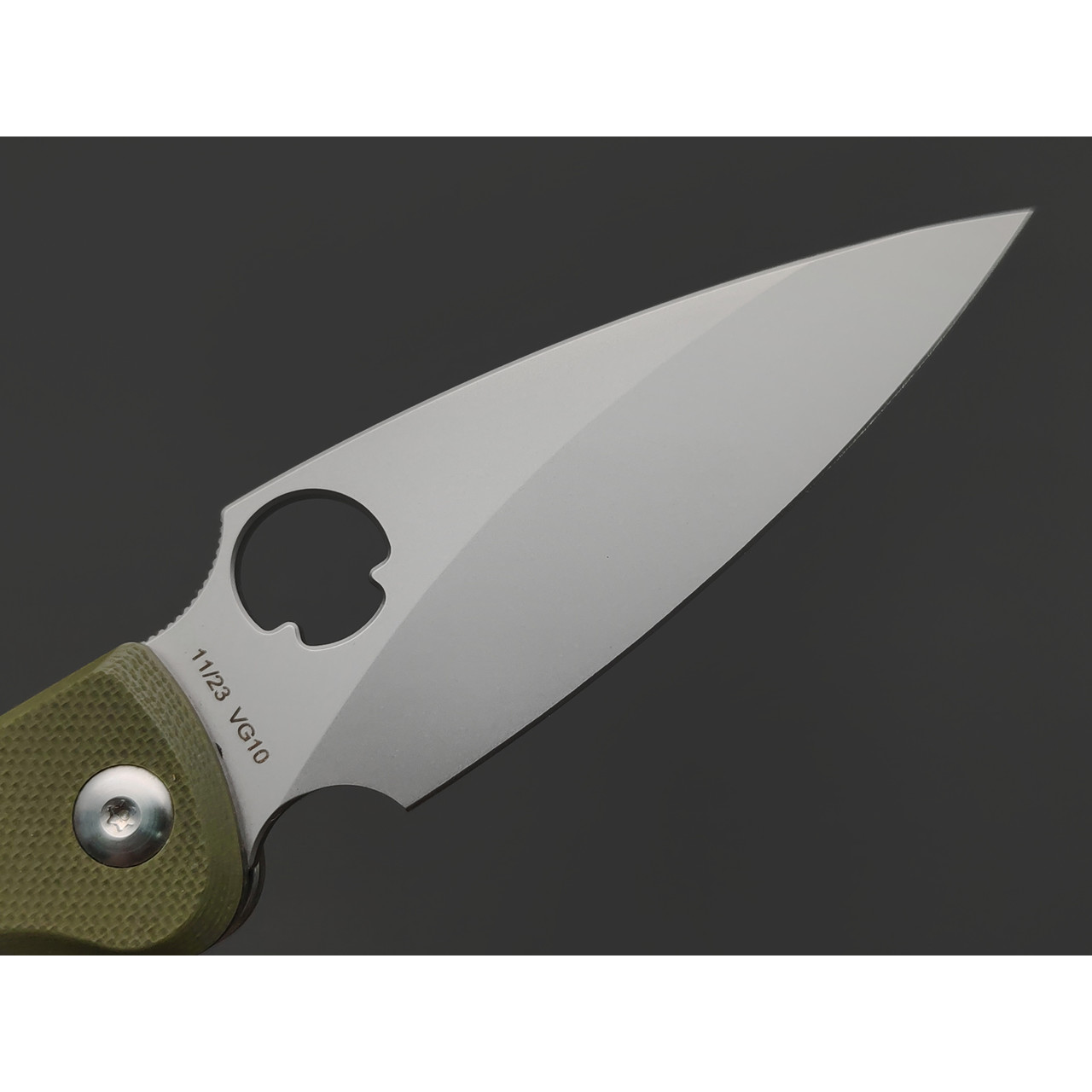 Daggerr нож Sting Mini Olive BB сталь VG-10 bead blast, рукоять G10 olive