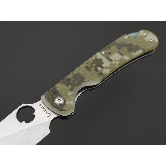 Daggerr нож Sting Mini Camo SW сталь D2 стоунвош, рукоять G10 camo