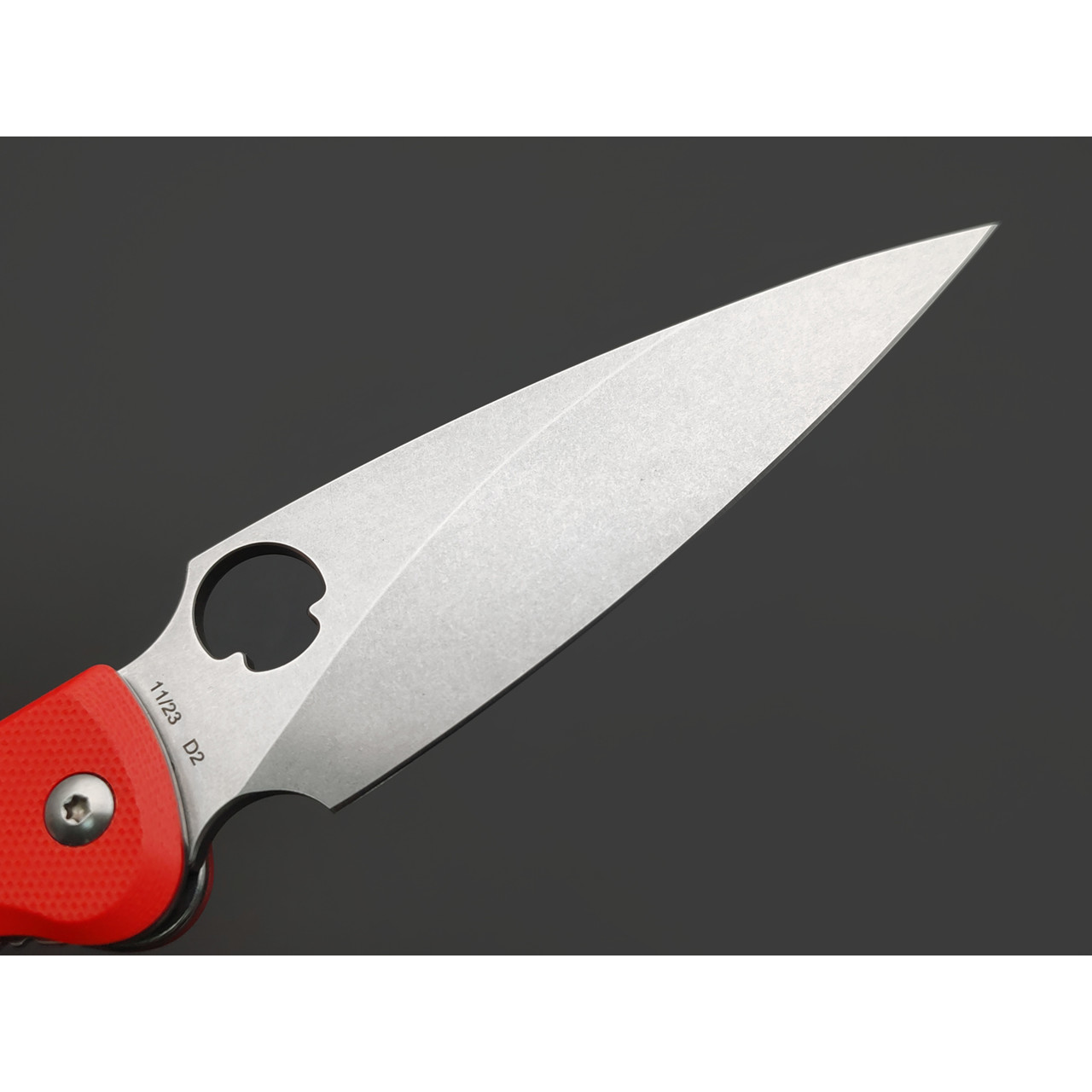 Daggerr нож Sting Red SW сталь D2 стоунвош, рукоять G10 red