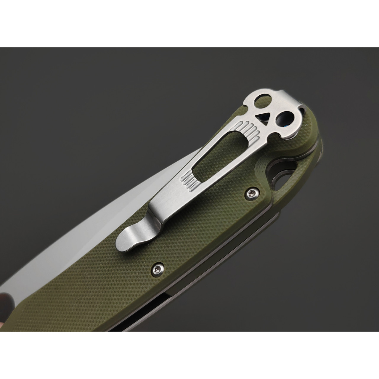 Daggerr нож Sting XL Olive BB сталь VG-10 bead blast, рукоять G10 olive