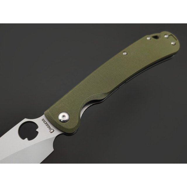 Daggerr нож Sting XL Olive BB сталь VG-10 bead blast, рукоять G10 olive