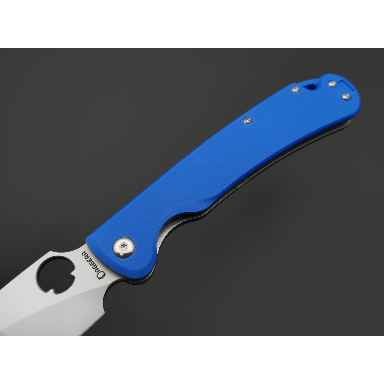 Daggerr нож Sting XL Blue BB сталь VG-10 beadblast, рукоять G10 blue
