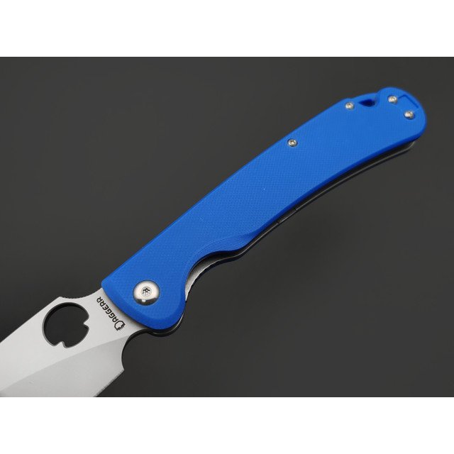 Daggerr нож Sting XL Blue BB сталь VG-10 beadblast, рукоять G10 blue