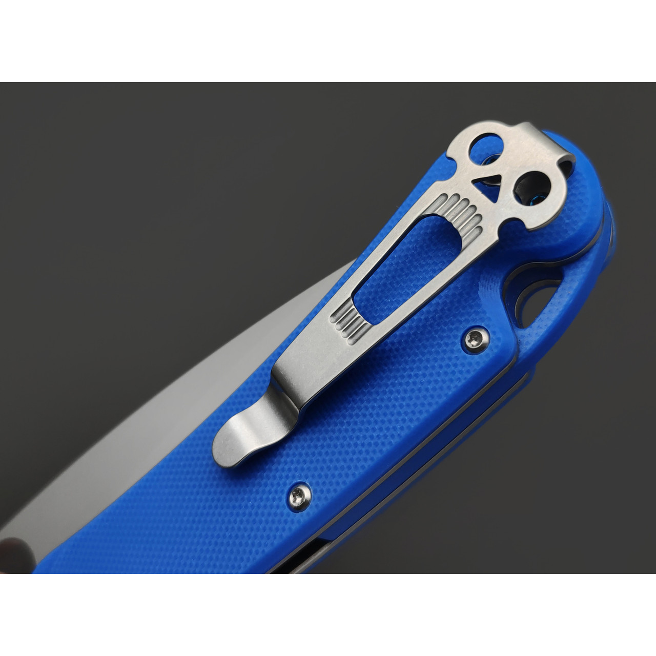 Daggerr нож Sting XL Blue BB сталь VG-10 beadblast, рукоять G10 blue