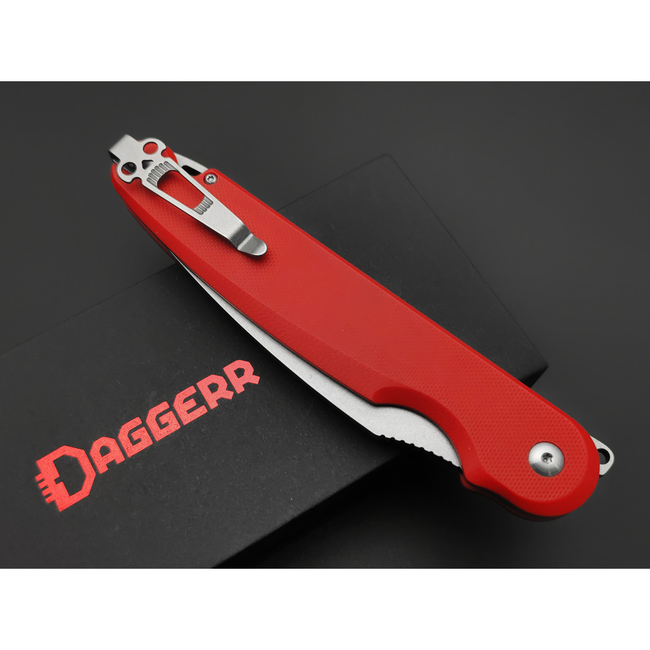 Daggerr нож Parrot Red SW 3.0 сталь VG-10 стоунвош, рукоять G10 red