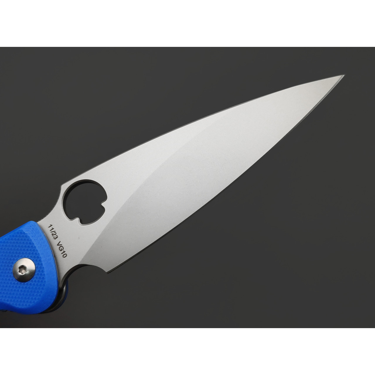 Daggerr нож Sting Blue BB сталь VG-10 bead blast, рукоять G10 blue