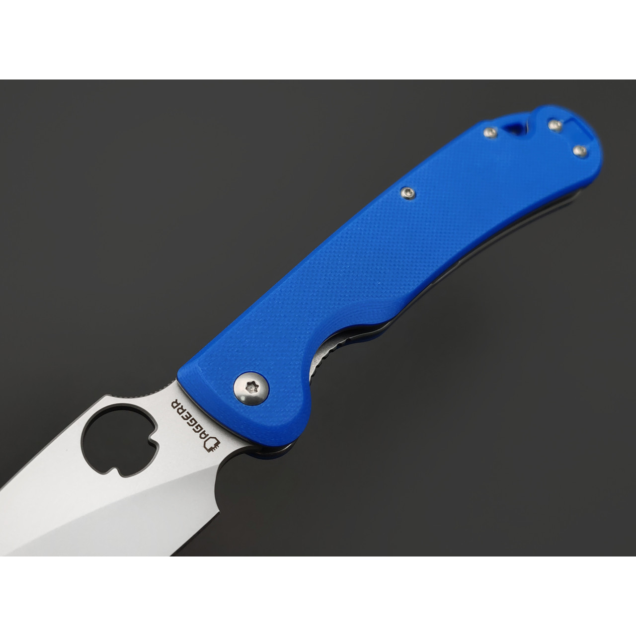 Daggerr нож Sting Blue BB сталь VG-10 bead blast, рукоять G10 blue