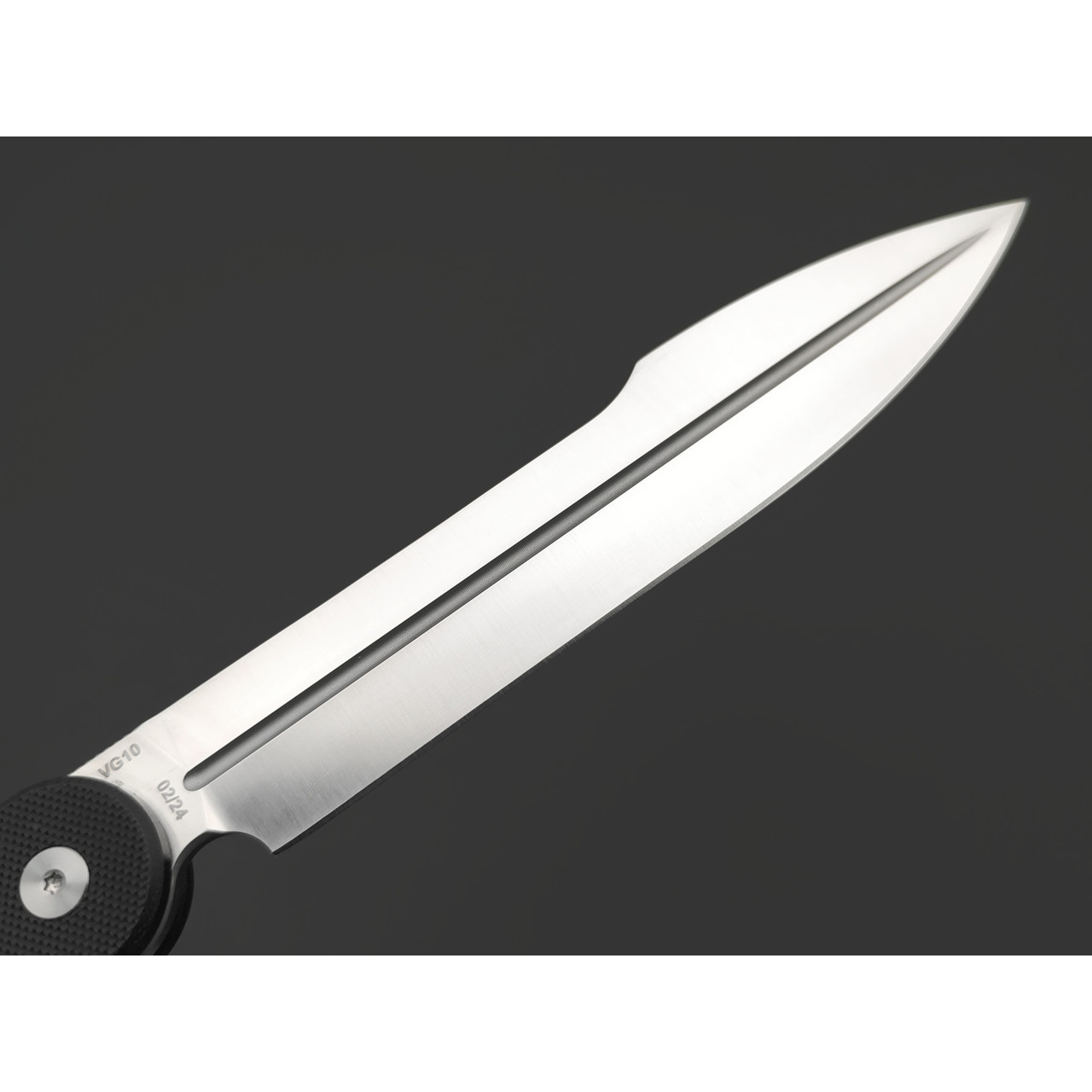 Daggerr нож Navaja De Combate сталь VG-10 satin, рукоять G10 black