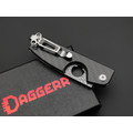 Daggerr нож сигарный Cigarknife сталь Дамаск, рукоять Карбон чёрный