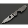 Daggerr нож сигарный Cigarknife сталь Дамаск, рукоять Карбон чёрный