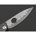 Daggerr нож сигарный Cigarknife сталь Дамаск, рукоять Карбон чёрный