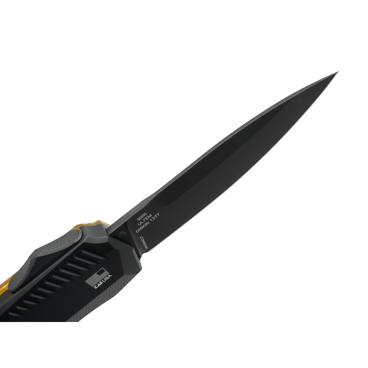 Kershaw складной автоматический нож Livewire 9000ULTEM сталь CPM Magnacut, рукоять Aluminum, Ultem