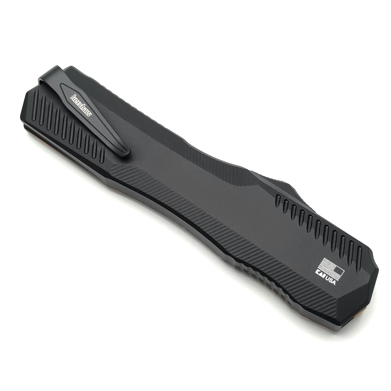 Kershaw складной автоматический нож Livewire 9000ULTEM сталь CPM Magnacut, рукоять Aluminum, Ultem