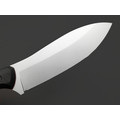 Град Горький нож Канадец сталь Х12МФ bead blast, рукоять G10 black & red