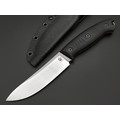Град Горький нож Охотник сталь Aus-10Co satin, рукоять G10 black & red Град Горький нож Охотник сталь Aus-10Co satin, рукоять G10 black & red
