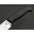 Град Горький нож Охотник сталь Aus-10Co satin, рукоять G10 black & red Град Горький нож Охотник сталь Aus-10Co satin, рукоять G10 black & red