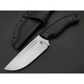 Град Горький нож Райбек №1 сталь VG-10 стоунвош, рукоять G10 black & red