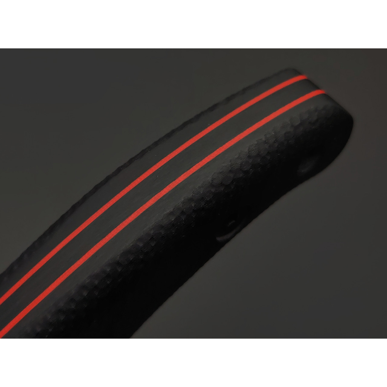 Град Горький нож Райбек №1 сталь VG-10 стоунвош, рукоять G10 black & red