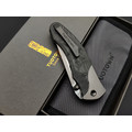TuoTown складной нож Uro TUR-MKC сталь TMAX satin, рукоять Carbon fiber, Titanium TC4 grey TuoTown складной нож Uro TUR-MKC сталь TMAX satin, рукоять Carbon fiber, Titanium TC4 grey