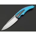 TuoTown складной нож Marron TMR-MKB сталь TMAX bead blast, рукоять Titanium Crystal Blue, Titanium TC4