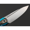 TuoTown складной нож Marron TMR-MKB сталь TMAX bead blast, рукоять Titanium Crystal Blue, Titanium TC4