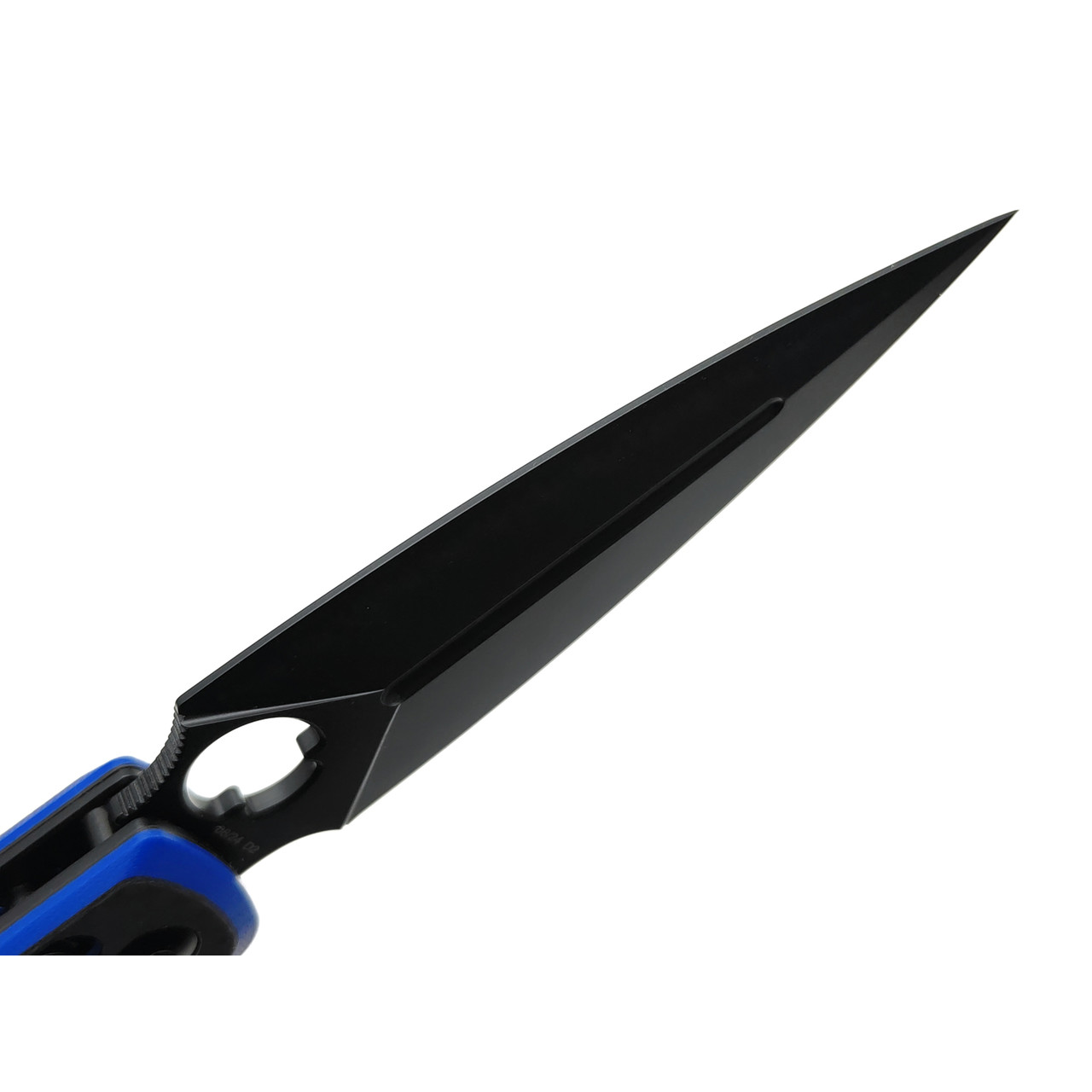 Daggerr нож Arrow X-Lock CF сталь D2 DLC, рукоять Карбон, G10 синий