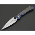 Daggerr нож Arrow X-Lock CF BB сталь VG-10 бб, рукоять Карбон, G10 синий