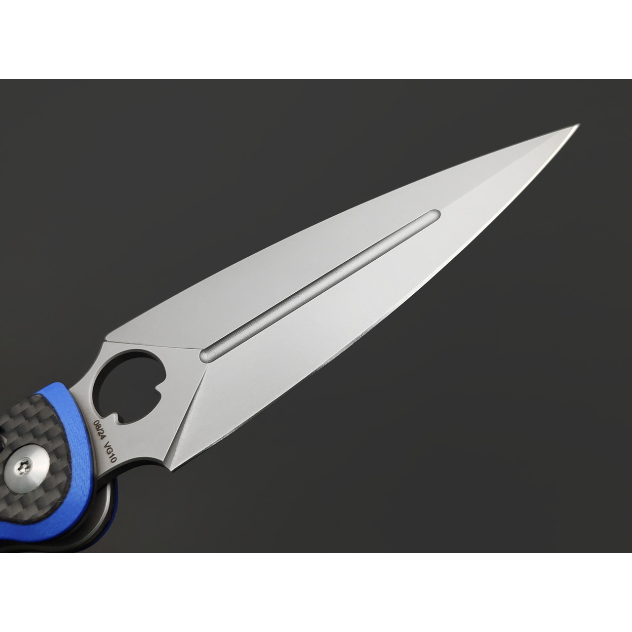 Daggerr нож Arrow X-Lock CF BB сталь VG-10 бб, рукоять Карбон, G10 синий