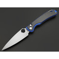 Daggerr нож Sting X-Lock CF BB сталь VG-10 бб, рукоять Карбон, G10 синий
