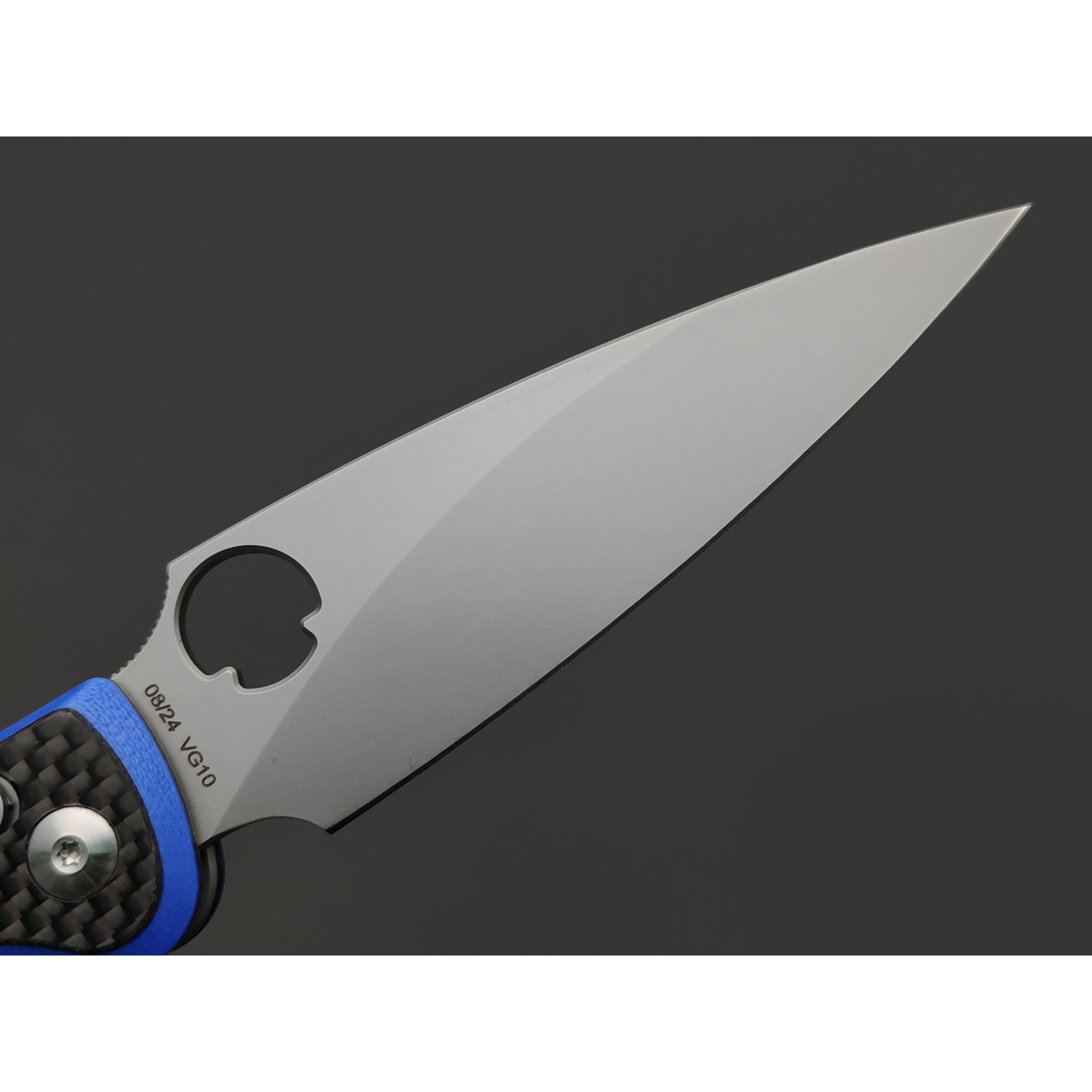Daggerr нож Sting X-Lock CF BB сталь VG-10 бб, рукоять Карбон, G10 синий