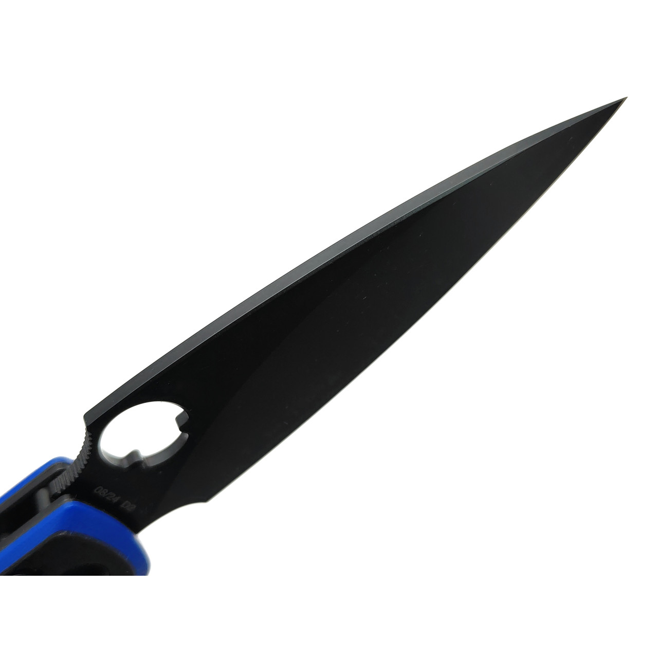 Daggerr нож Sting X-Lock CF сталь D2 DLC, рукоять Карбон, G10 синий